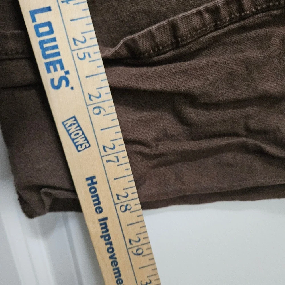 American Eagle Pants Women 0 Brown Stovepipe Stretch Cinch Back Utility Trousers